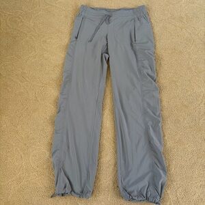 Athleta Light Gray Elastic Waist Active Pants